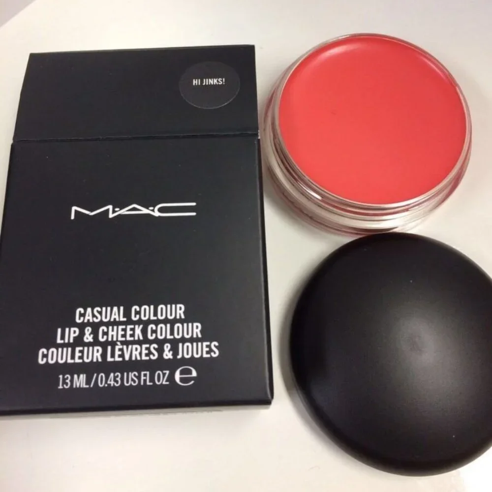 MAC HI JINKS Lip & Cheek NIB Blush Lipstick coral last one!